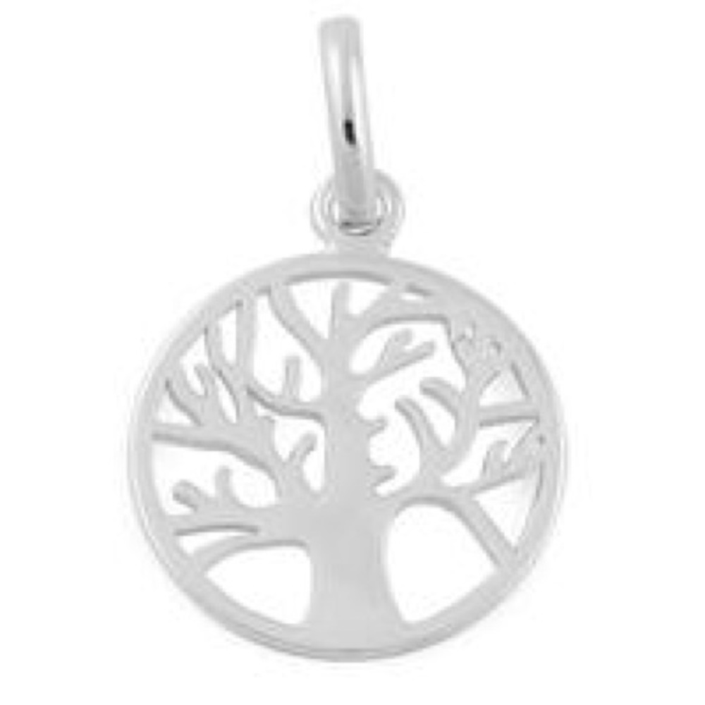 Sterling Silver 925 “Autumn Tree of Life” Pendant Necklace - Picture 3 of 5